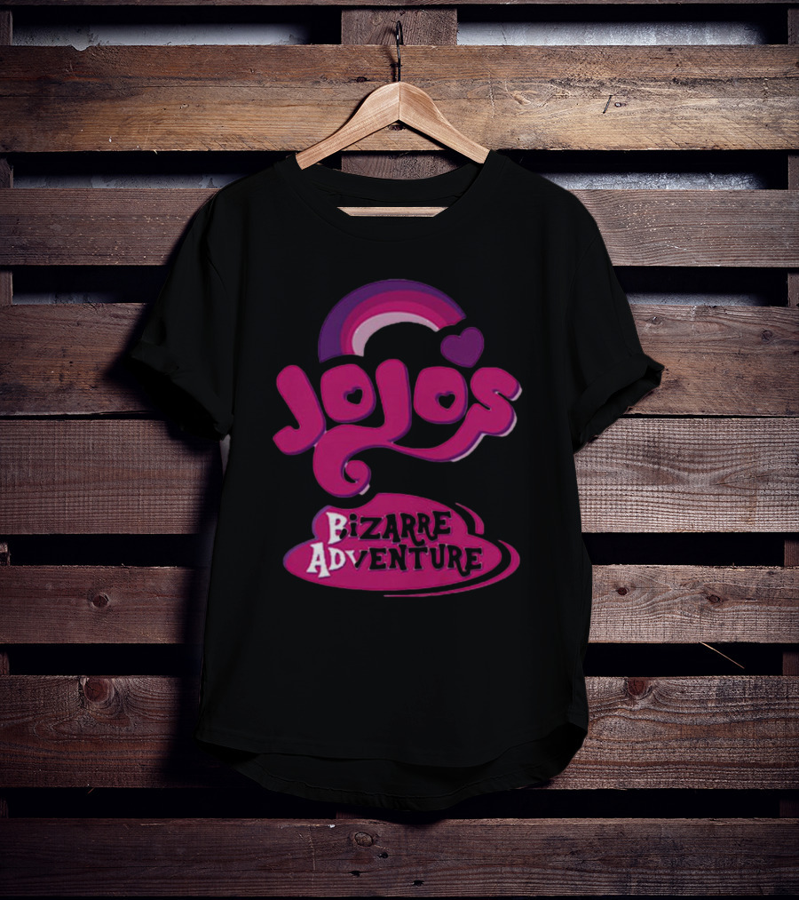 JoJo's Bizarre Adventure My Little Jojo Rainbow Hearts T-Shirt