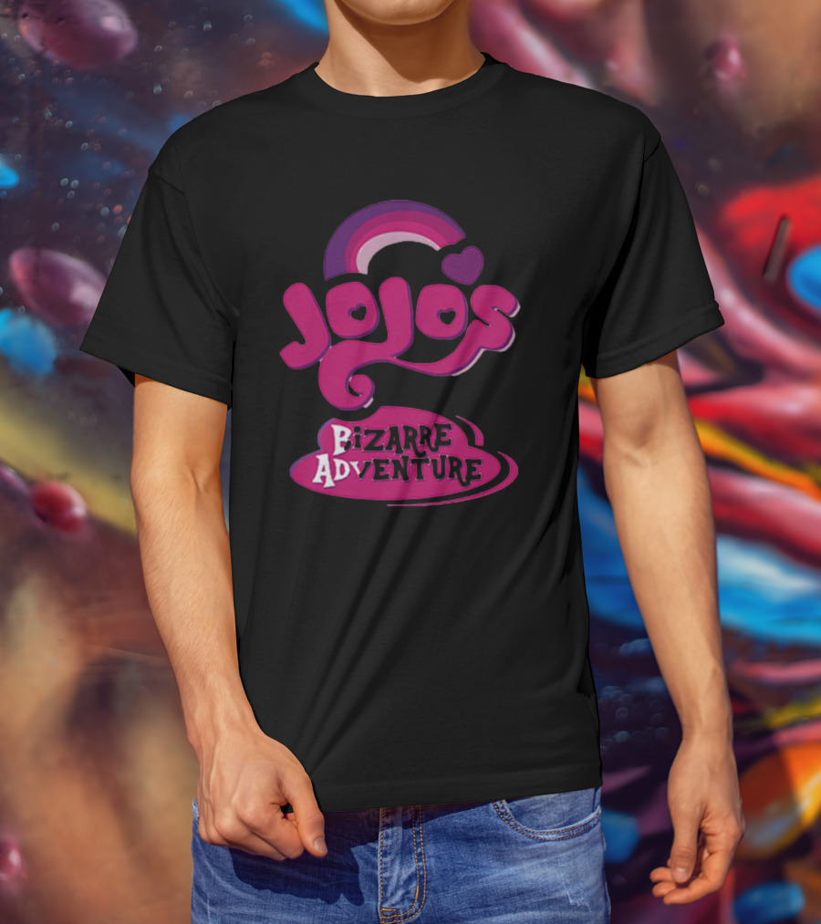 JoJo's Bizarre Adventure My Little Jojo Rainbow Hearts T-Shirt