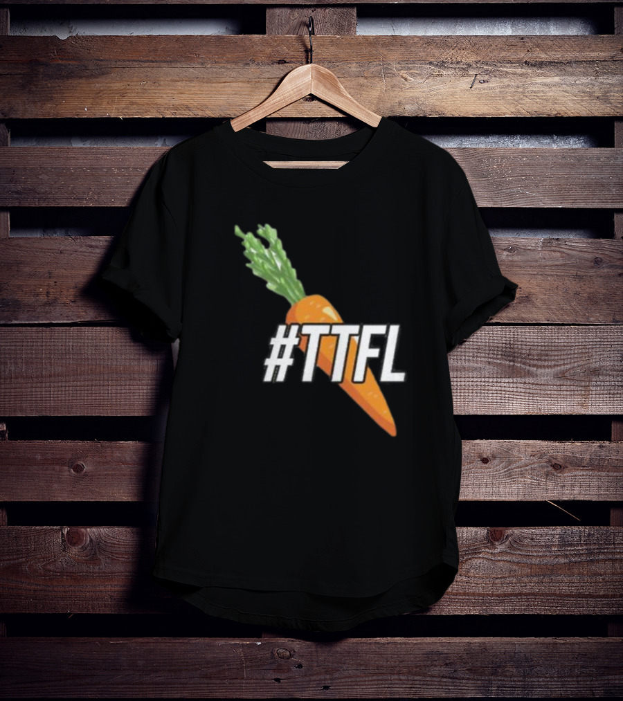 Trash Talk Carotte Hashtag TTFL Carrot T-Shirt