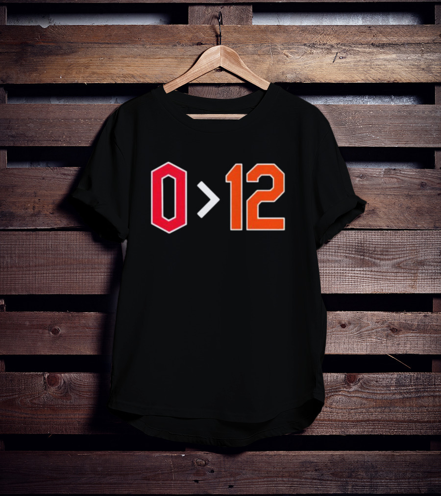 O Greater Than 12 T-Shirt