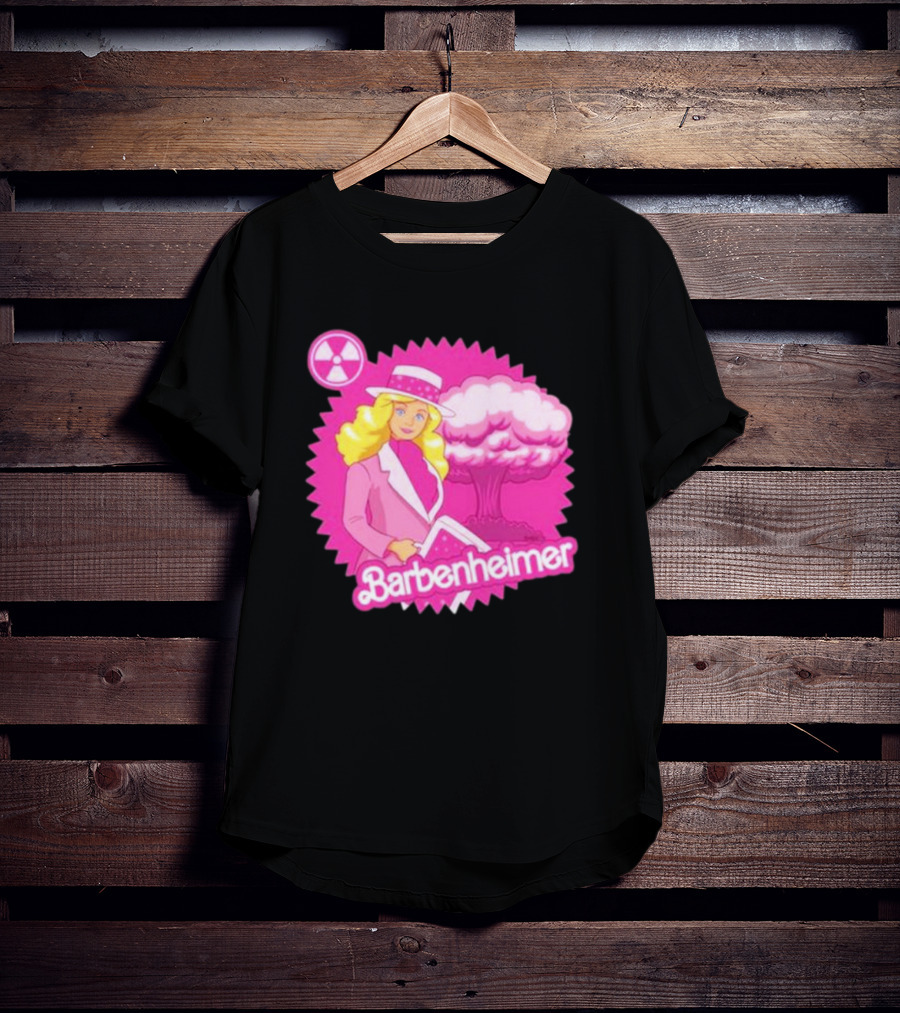 Barbenheimer Boom Pink Atomic Fashion Explosion T-Shirt
