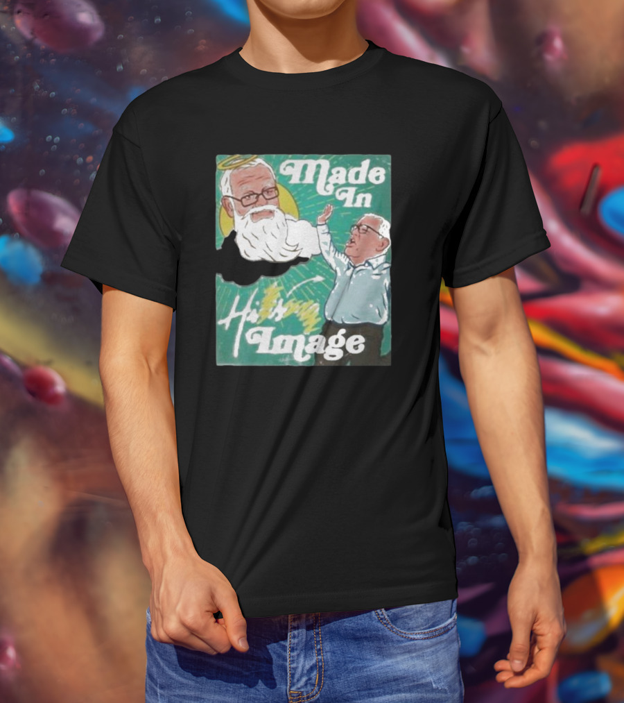 James Hillier Made In His Image Scott Morrison Angelic Figure T-Shirt