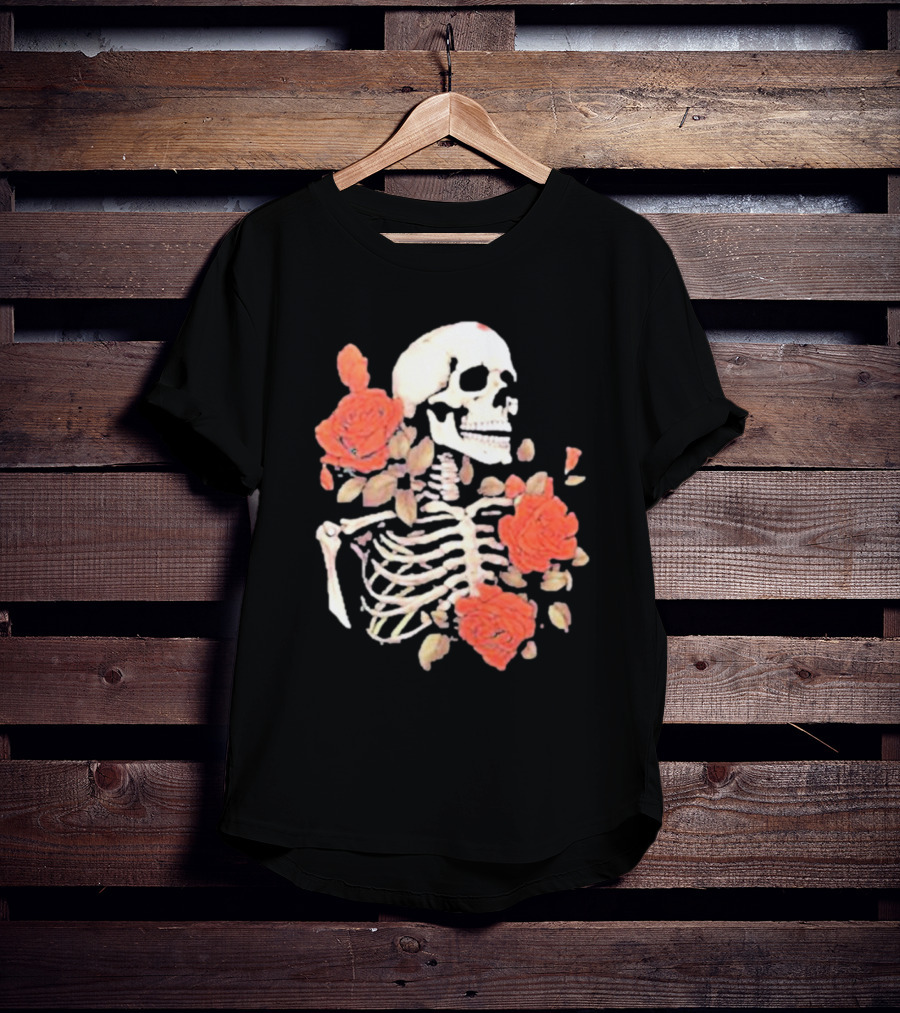 Grateful Dead Skeleton Roses T-Shirt