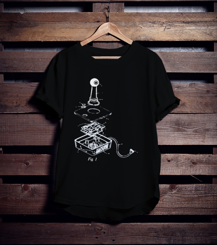 Hardshoppes Joy Stick Figure 1 Diagram T-Shirt