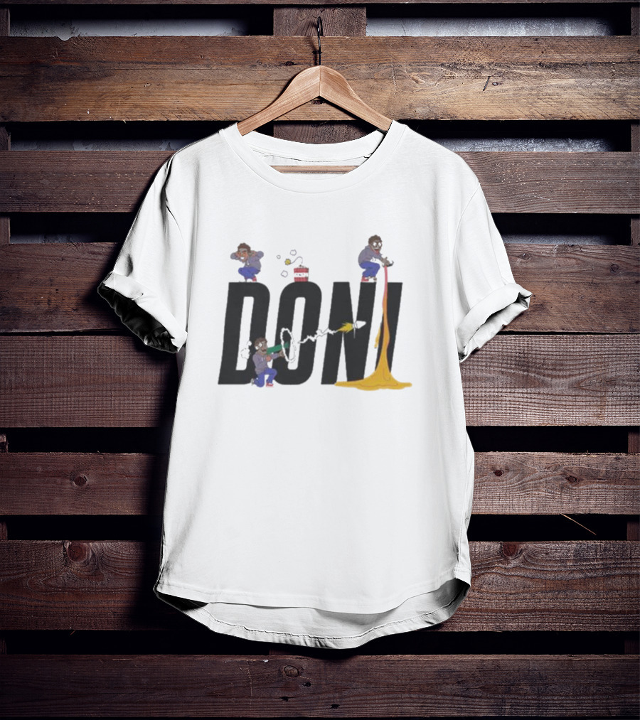 Doni Bobes Mischief Explosive Fun Prankster Antics T-Shirt