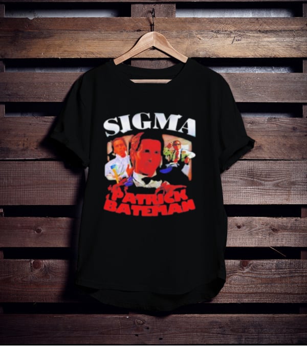 Sigma Patrick Bateman Iconic T-Shirt