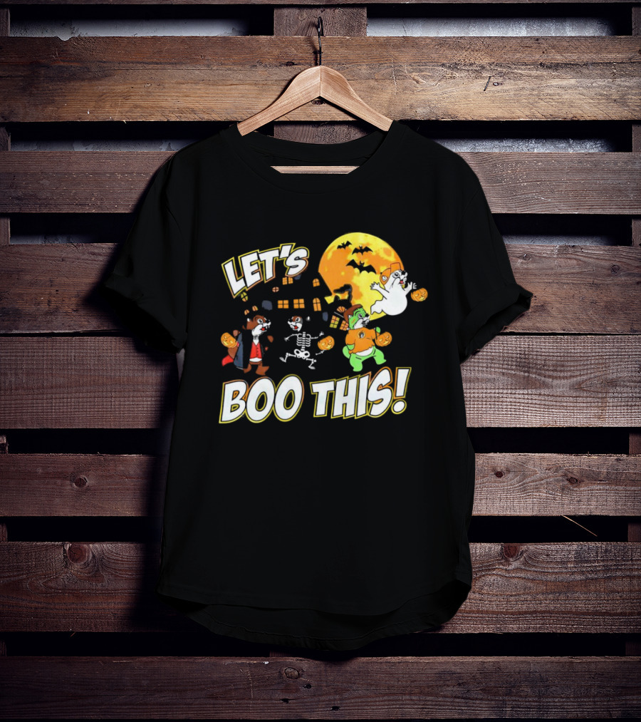 Buc-ee's Halloween Let's Boo This Full Moon Ghosts And Monsters T-Shirt