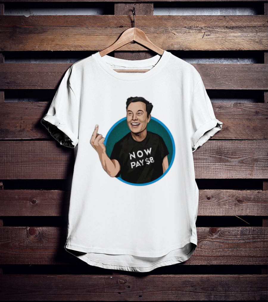 Elon Musk Now Pay $8 Circle Gesture T-Shirt