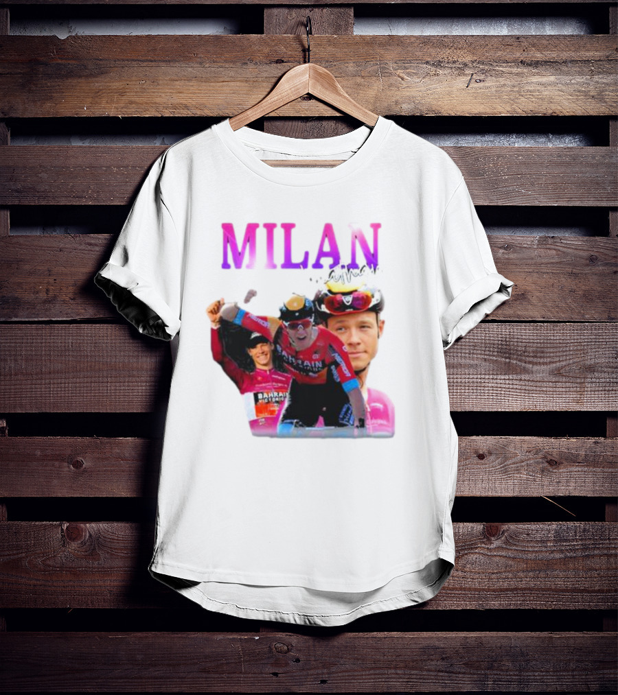 Milan Jonathan Bahrain Cycling Victory T-Shirt
