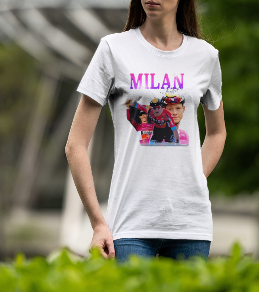 Milan Jonathan Bahrain Cycling Victory T-Shirt