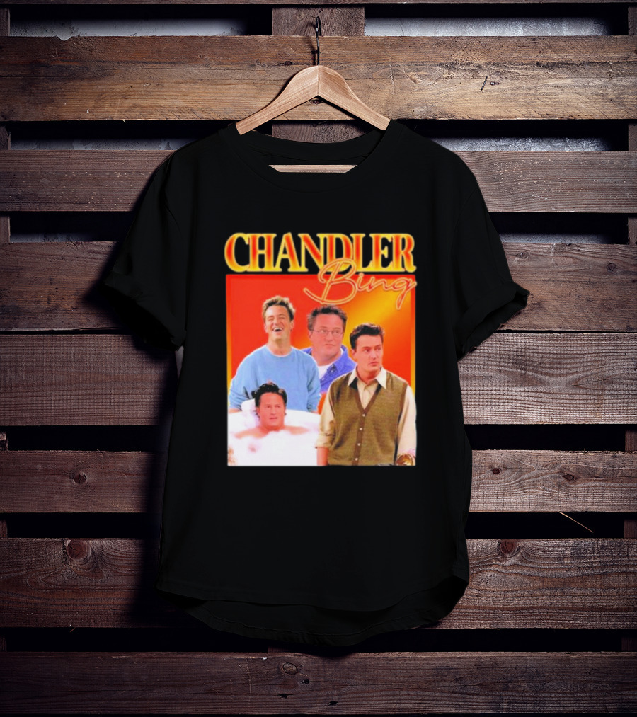 Chandler Bing Maddness Shop Homage T-Shirt