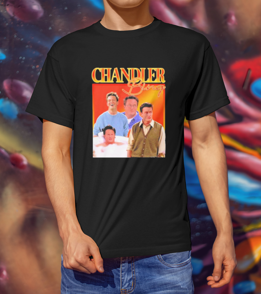 Chandler Bing Maddness Shop Homage T-Shirt