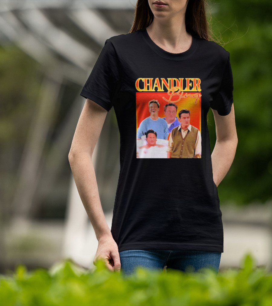 Chandler Bing Maddness Shop Homage T-Shirt