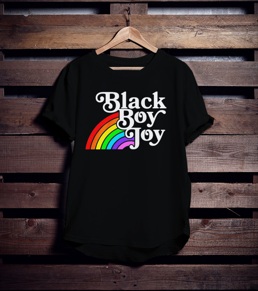 Whitley Gilbert Black Boy Joy Rainbow T-Shirt