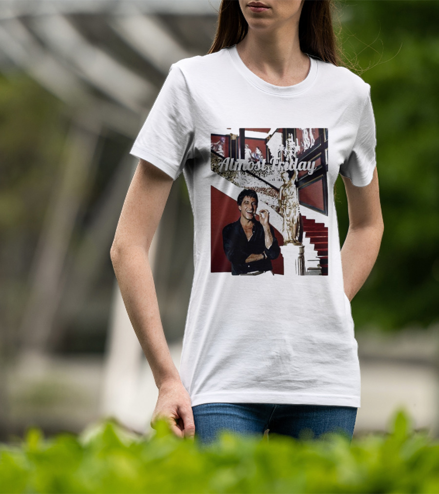 Almost Friday Scarface Mansion Scene T-Shirt