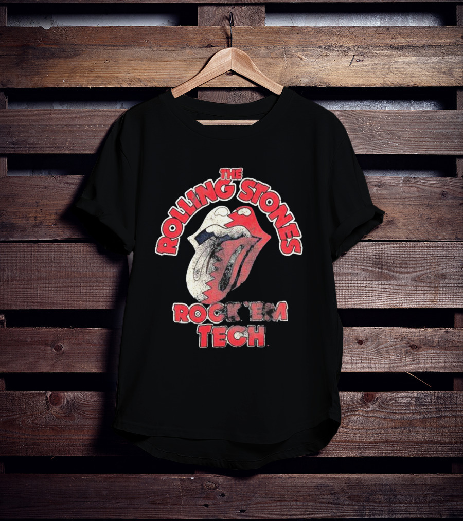 The Rolling Stones Rock 'Em Tech Texas Tech Red Raiders Livy Lu T-Shirt
