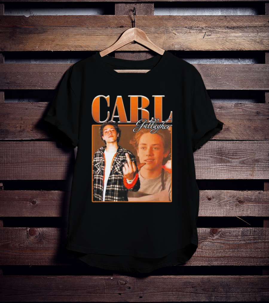 Carl Gallagher Shameless Character Image Collection T-Shirt
