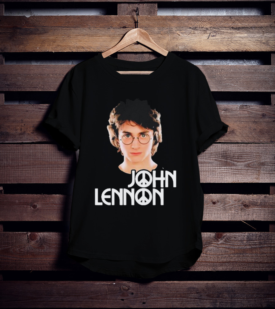John Lennon Shitheadsteve Peace Symbol Glasses T-Shirt