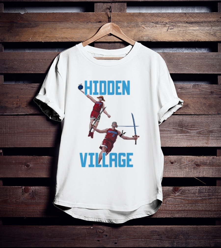 Hidden Village Basketball Ninjas T-Shirt
