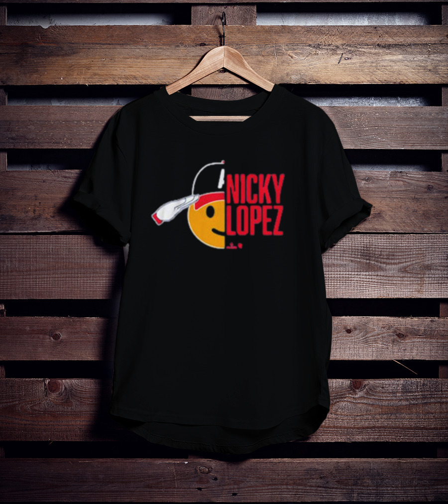 Nicky Lopez Salute Icon Atlanta Braves T-Shirt