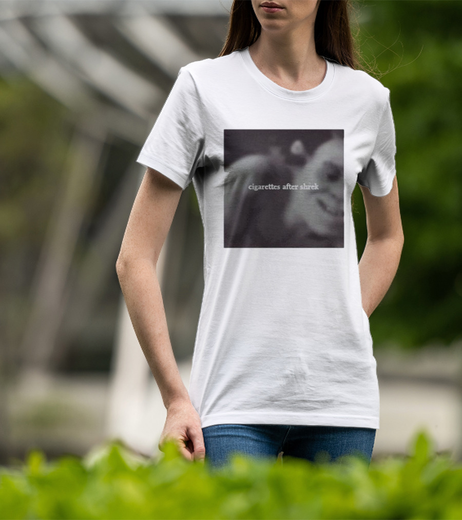 Requin Fils De Chien Cigarettes After Shrek Retro Film Aesthetic T-Shirt