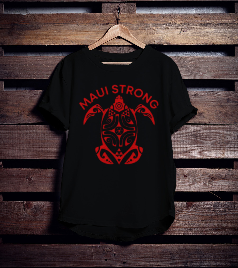 Maui Strong Turtle Polynesian T-Shirt