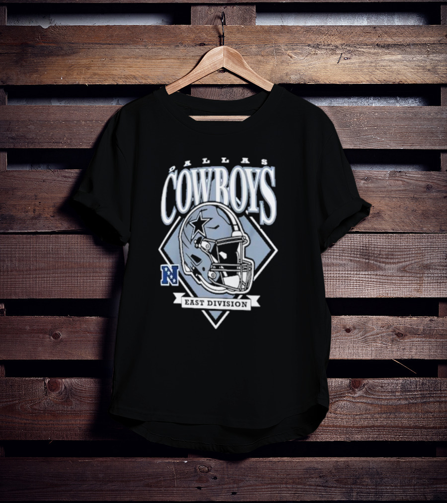Dallas Cowboys East Division Helmet Graphic NFL T-Shirt