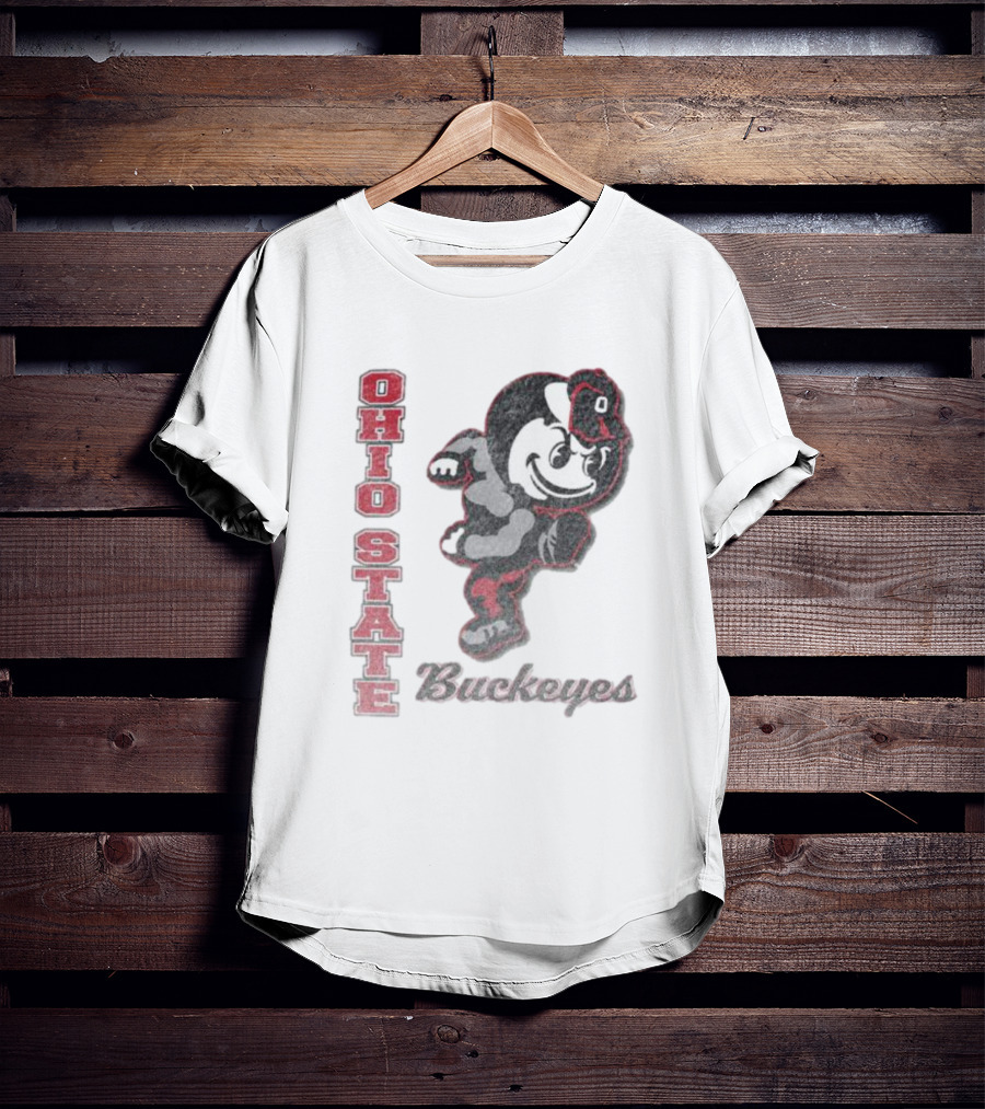 Ohio State Buckeyes Vintage Phase Out ’47 Franklin Mascot T-Shirt