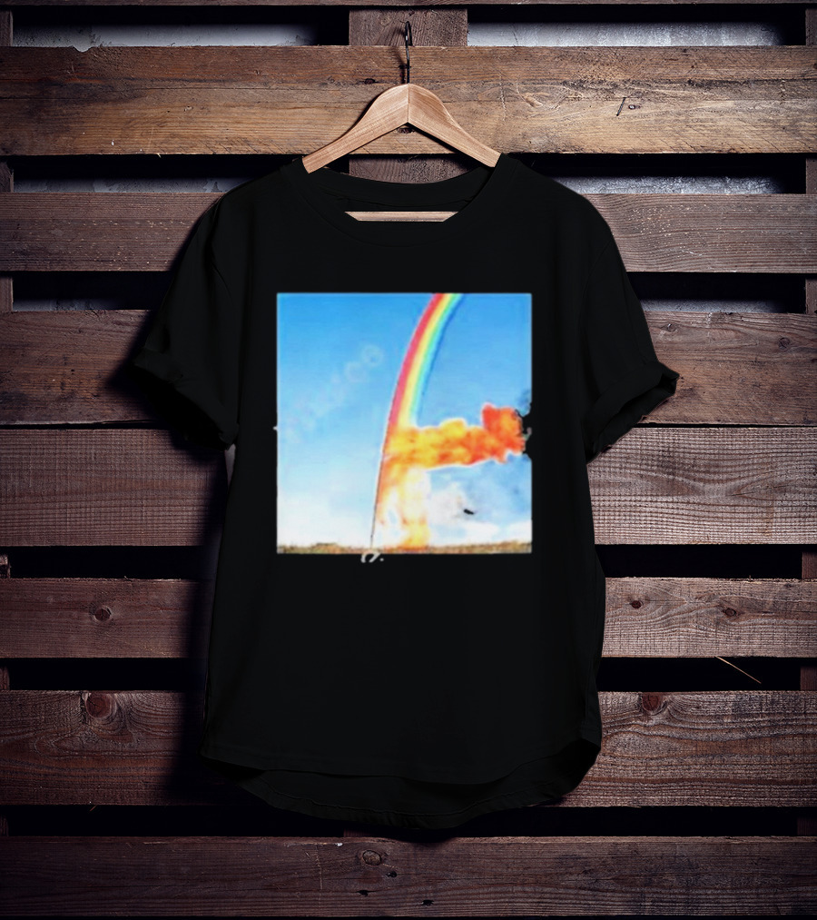 Sigur Rós Merch Átta Rainbow And Explosion T-Shirt