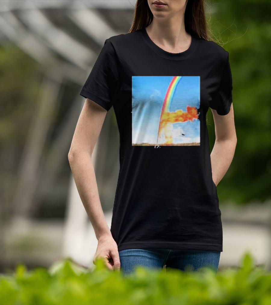 Sigur Rós Merch Átta Rainbow And Explosion T-Shirt
