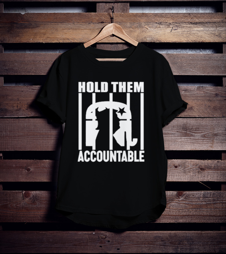 Hold Them Accountable Republican Elephant Jail Bars T-Shirt