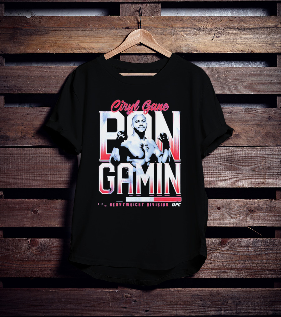 Ciryl Gane Bon Gamin Heavyweight Division UFC T-Shirt