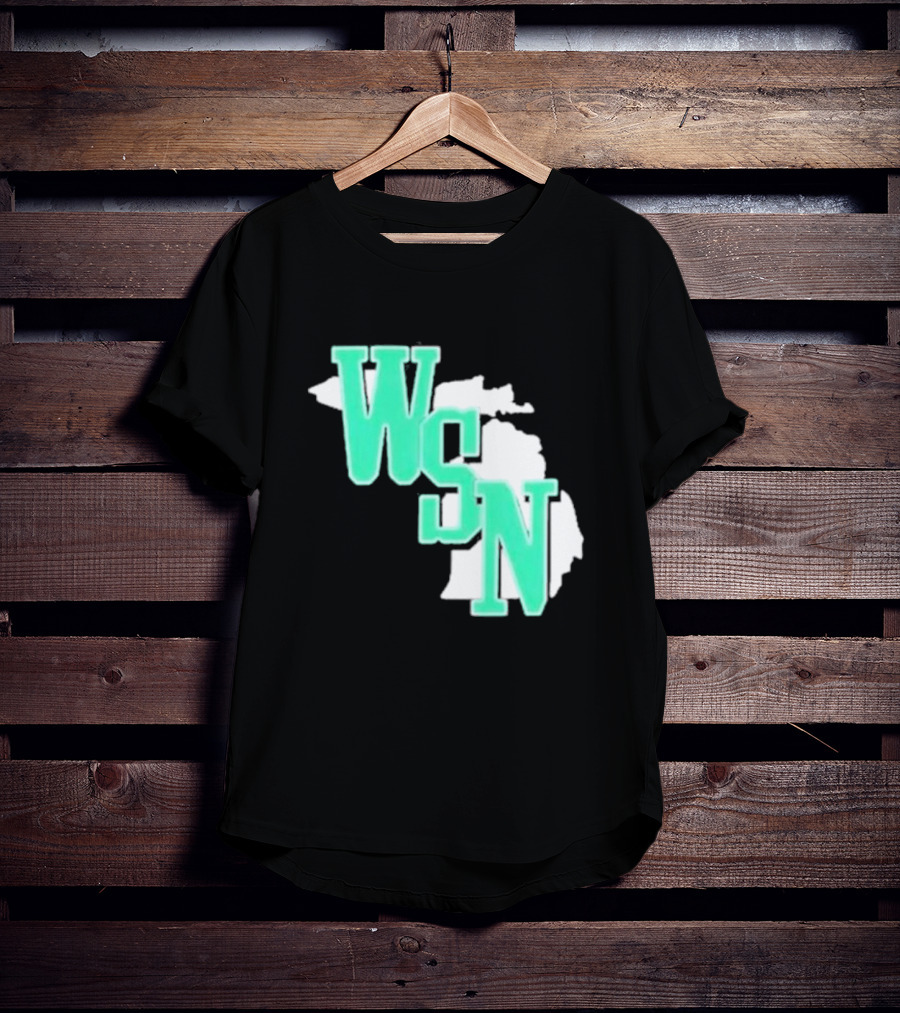 WSN Woodward Sports Michigan Text T-Shirt