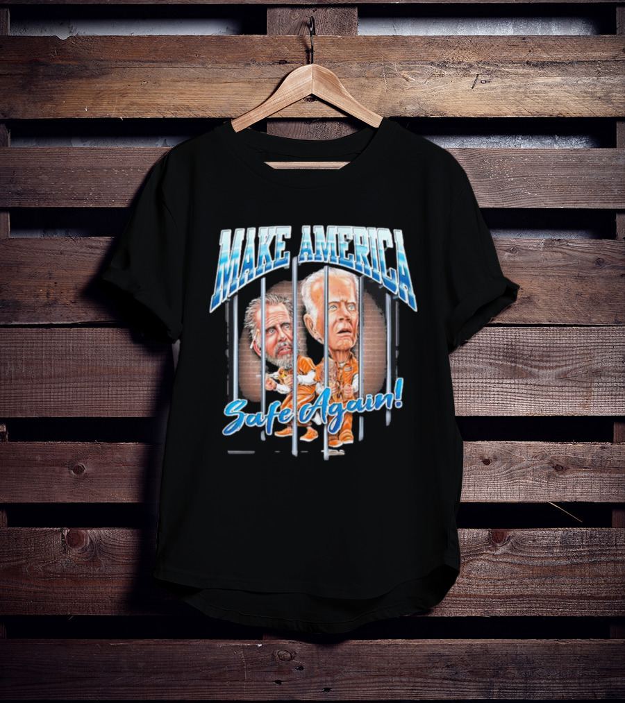 Make America Safe Again Shopdonjr Jail T-Shirt