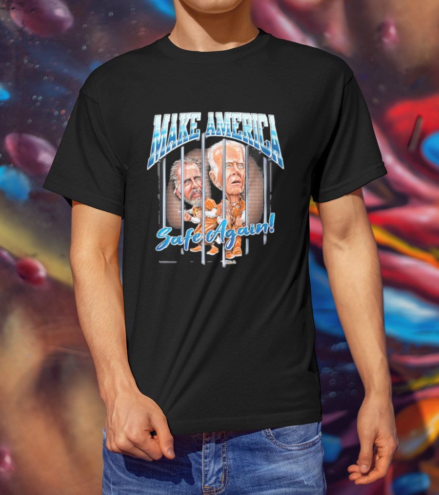 Make America Safe Again Shopdonjr Jail T-Shirt