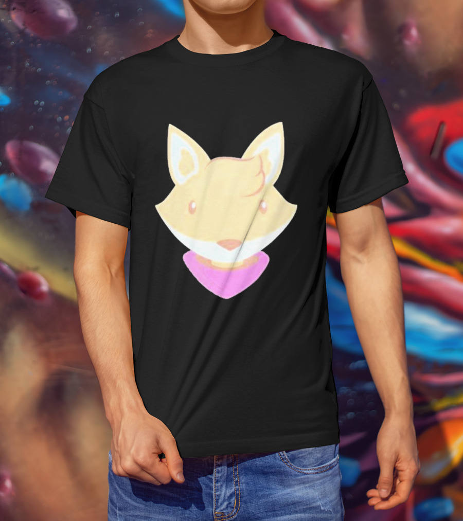Transgender Positive Tunic Fox Head T-Shirt