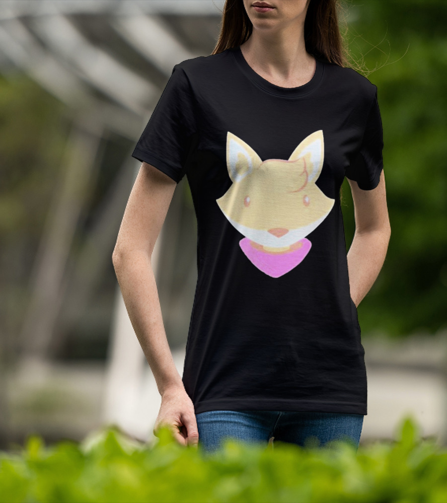Transgender Positive Tunic Fox Head T-Shirt