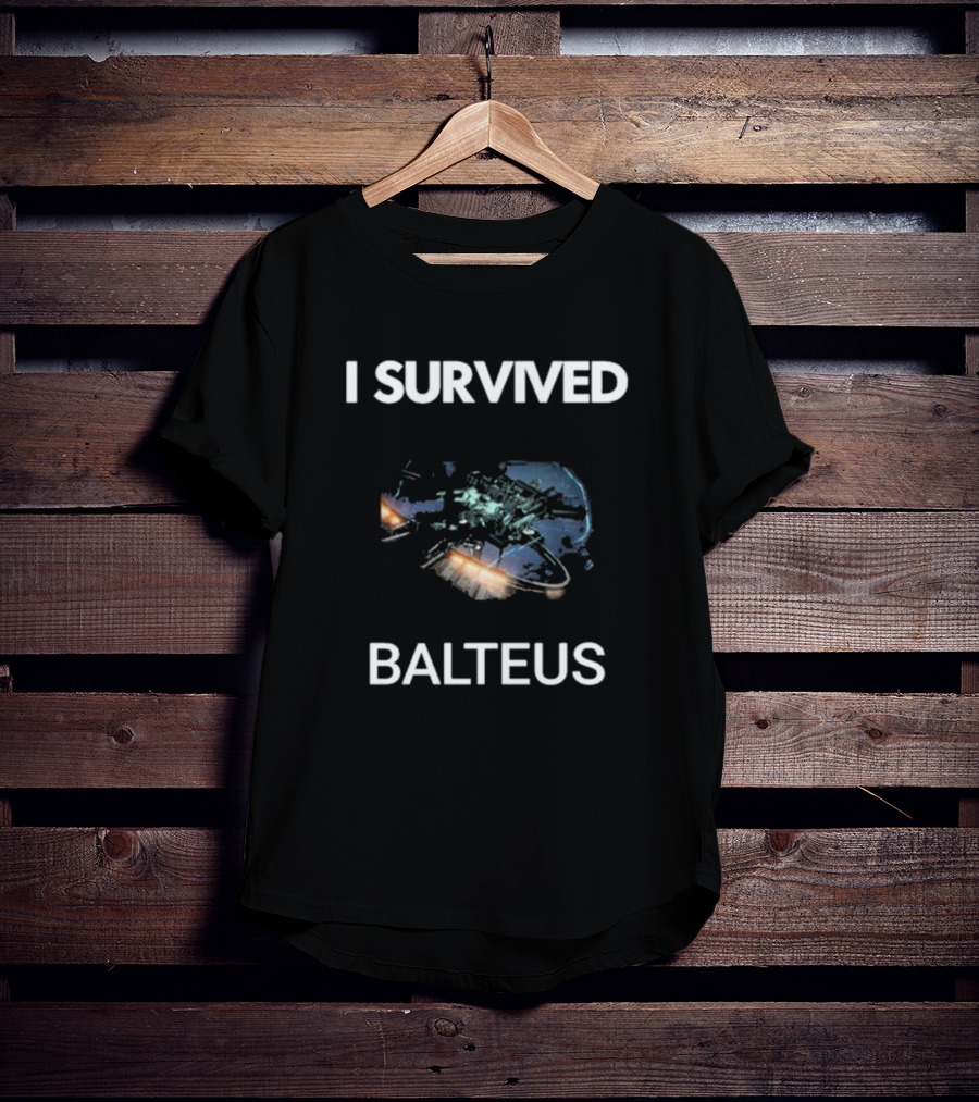 I Survived Balteus Video Game Boss Battle Achievement T-Shirt