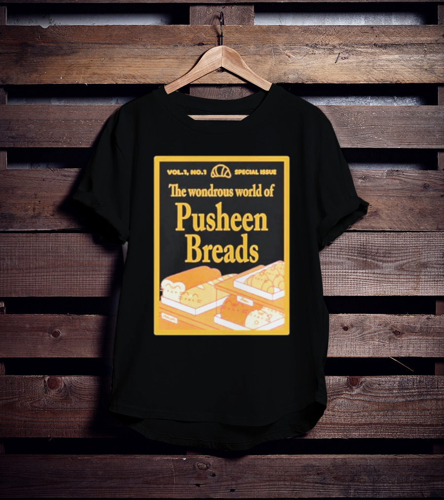 Vol. 1 No. 1 Special Issue The Wondrous World Of Pusheen Breads T-Shirt