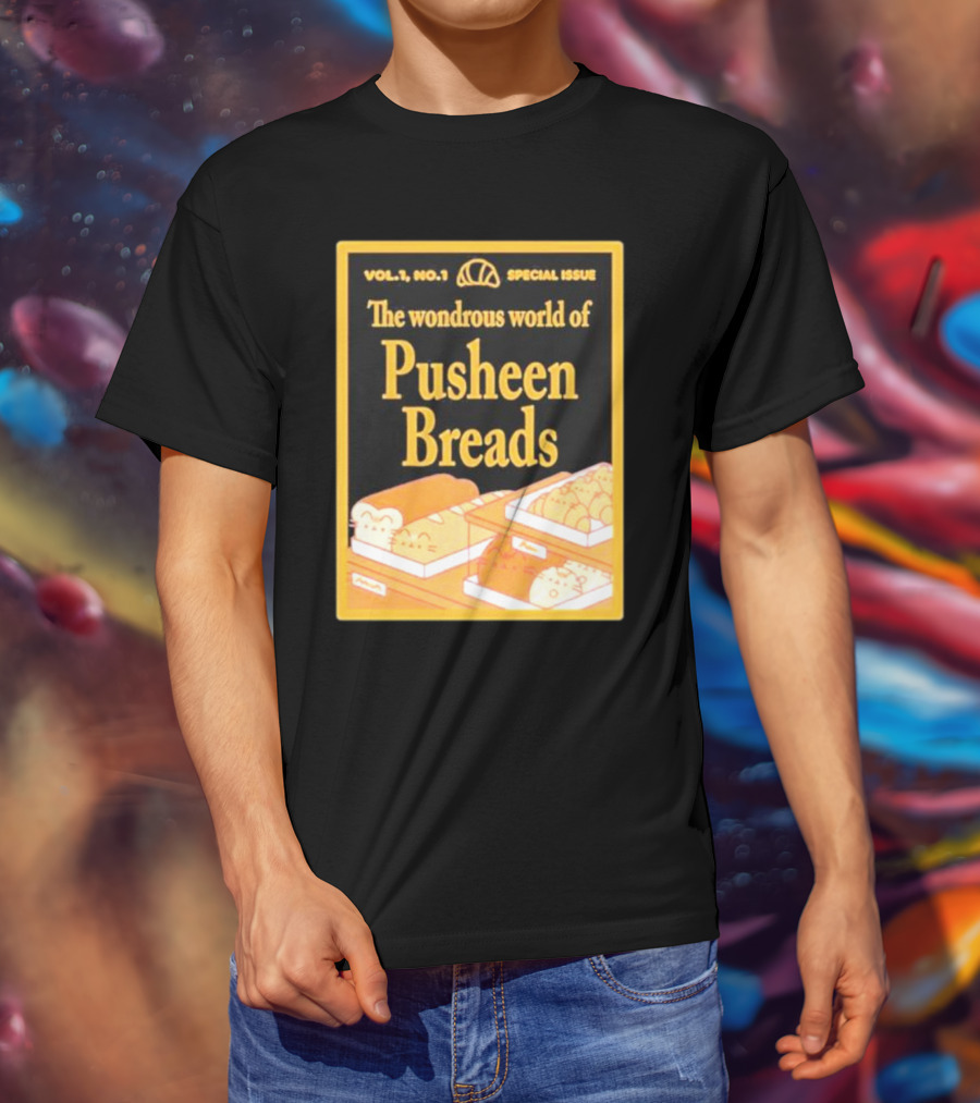 Vol. 1 No. 1 Special Issue The Wondrous World Of Pusheen Breads T-Shirt