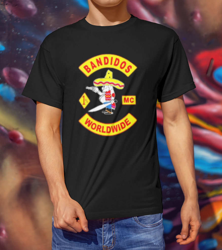 Bandidos 1% MC Worldwide T-Shirt