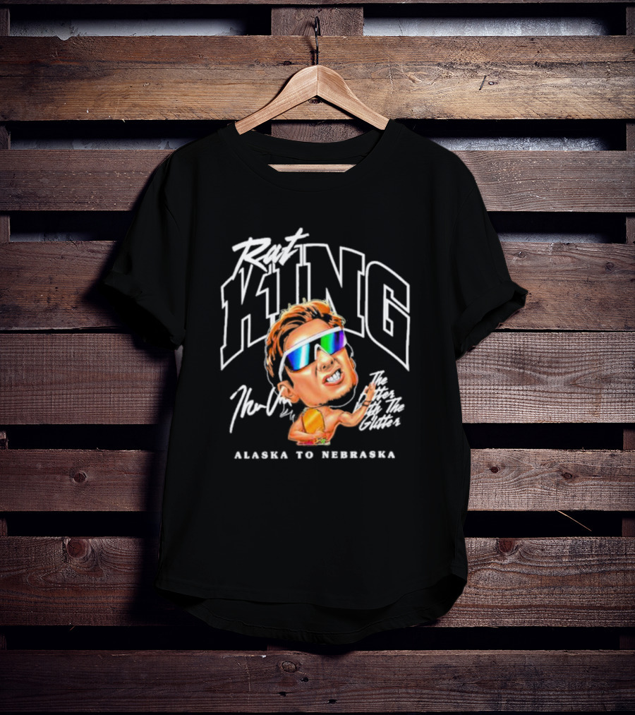 Rat King Theo Von The Heroes With The Glitters Alaska To Nebraska T-Shirt