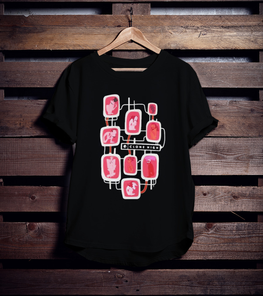 Clone High Character Pods Network Derose T-Shirt