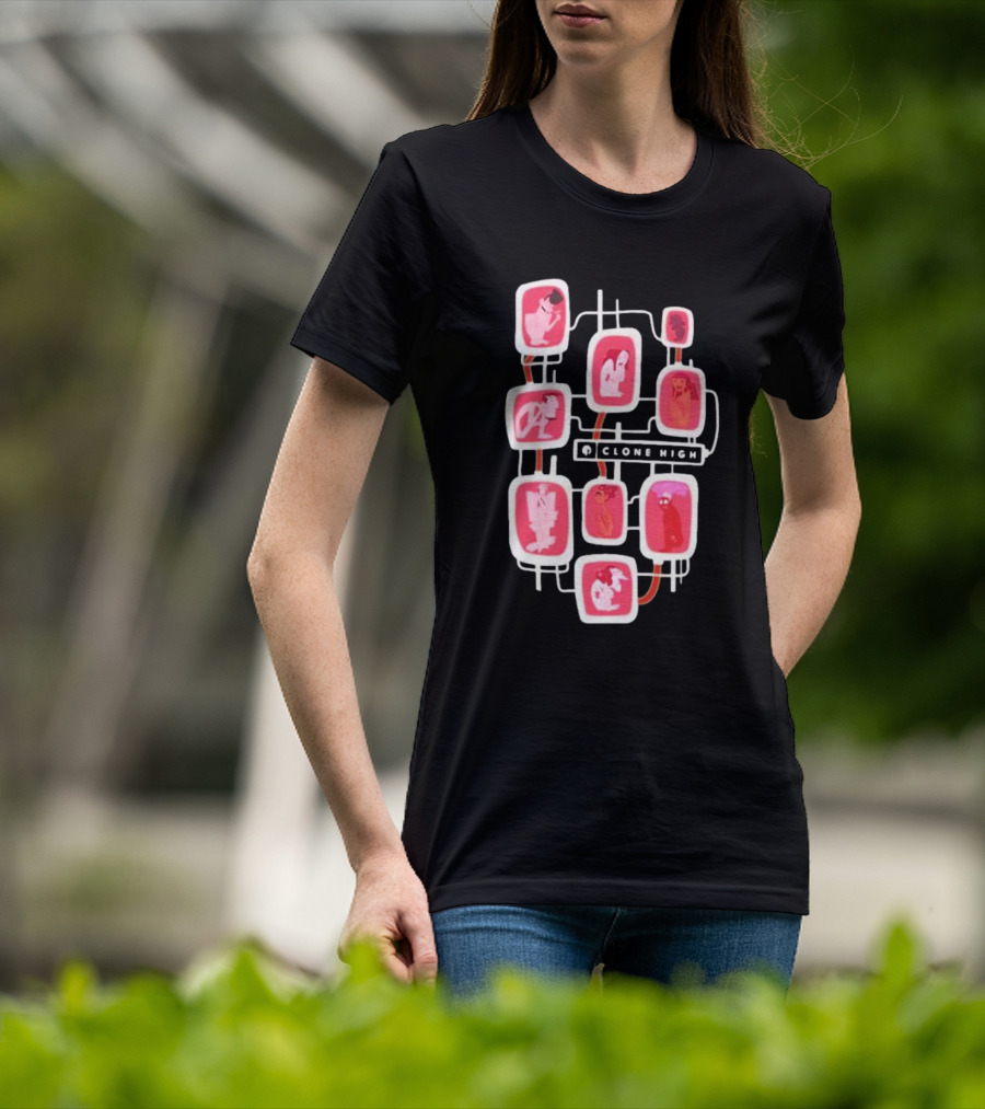 Clone High Character Pods Network Derose T-Shirt