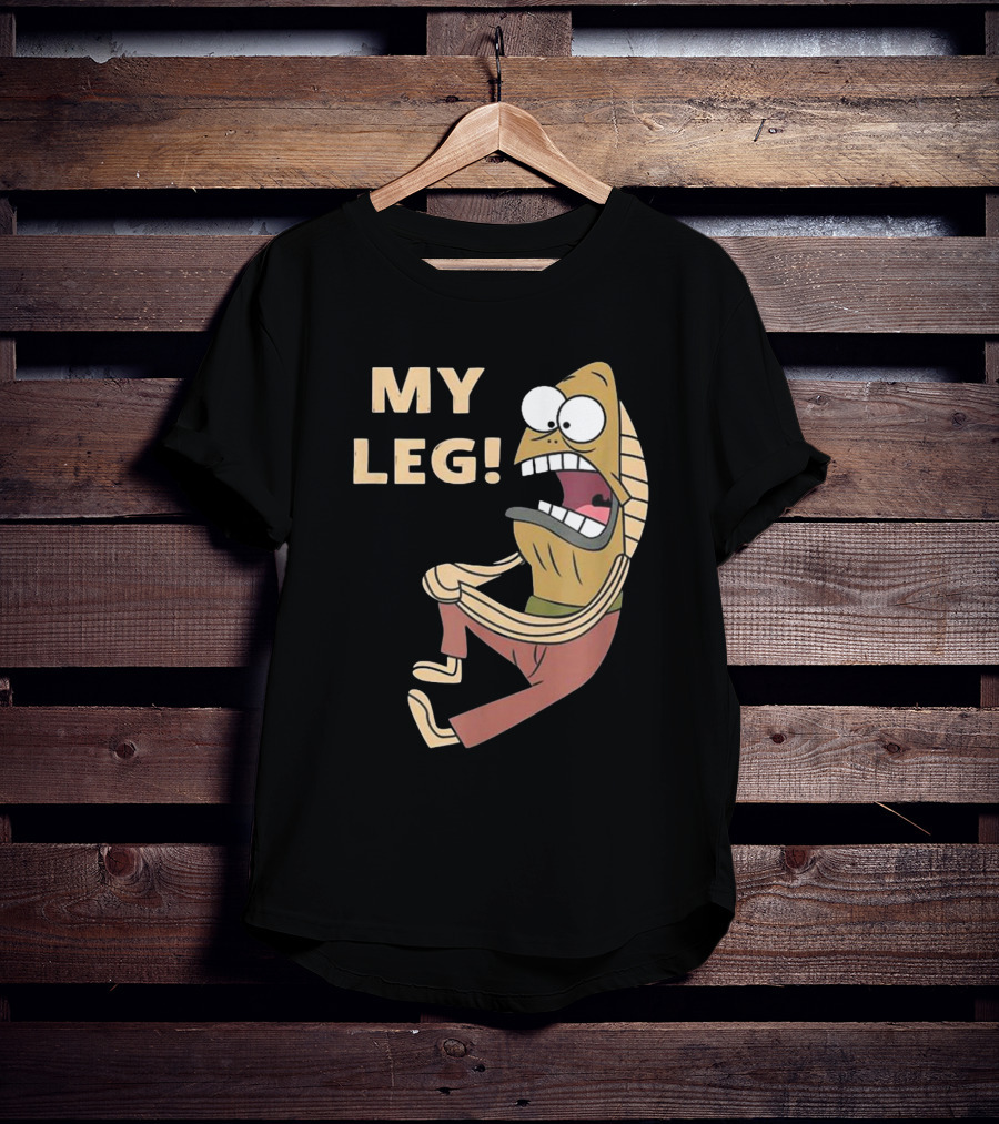 Thebaddestmitch Fred Fish My Leg Scream Character Spongebob Meme T-Shirt