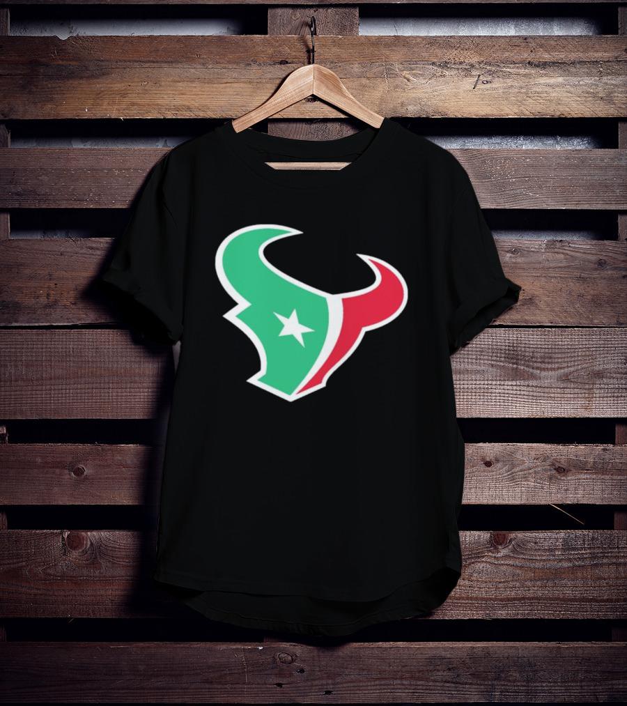 Houston Texans Black Clásico Regio Franklin '47 Mexico-Inspired T-Shirt
