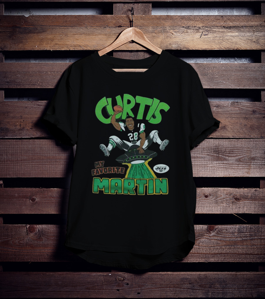 Curtis Martin My Favorite New York Jets 28 T-Shirt