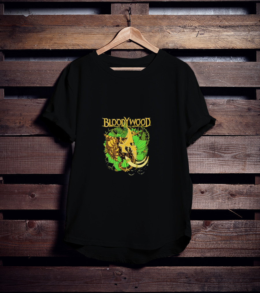 Bloodywood Band Jungle Theme Mask T-Shirt