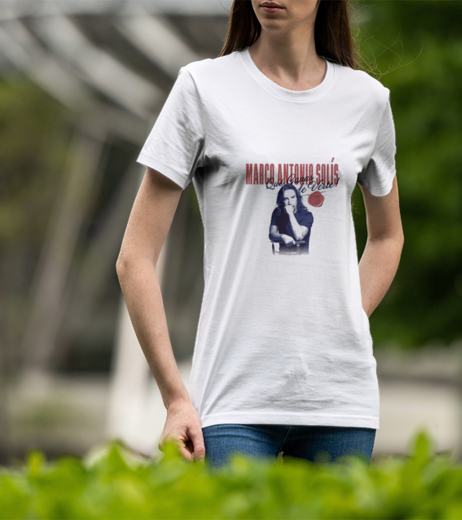 Marco Antonio Solís Quiéreme De Veras T-Shirt
