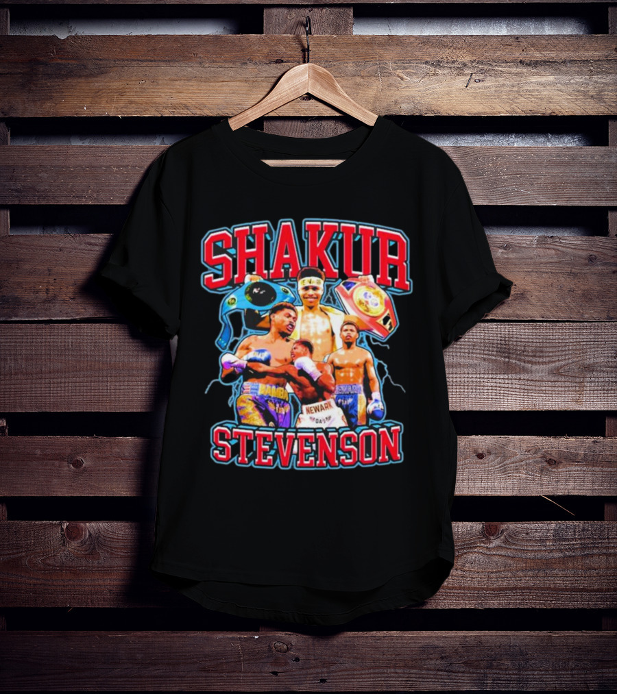 SHAKUR STEVENSON Boxing Champion Newark Baby T-Shirt